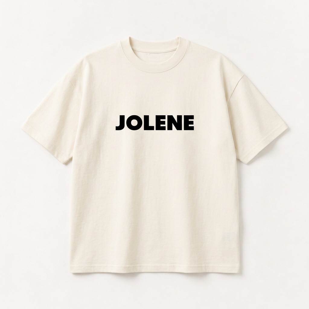 APOET Jolene oversized T-shirt — Drop 001